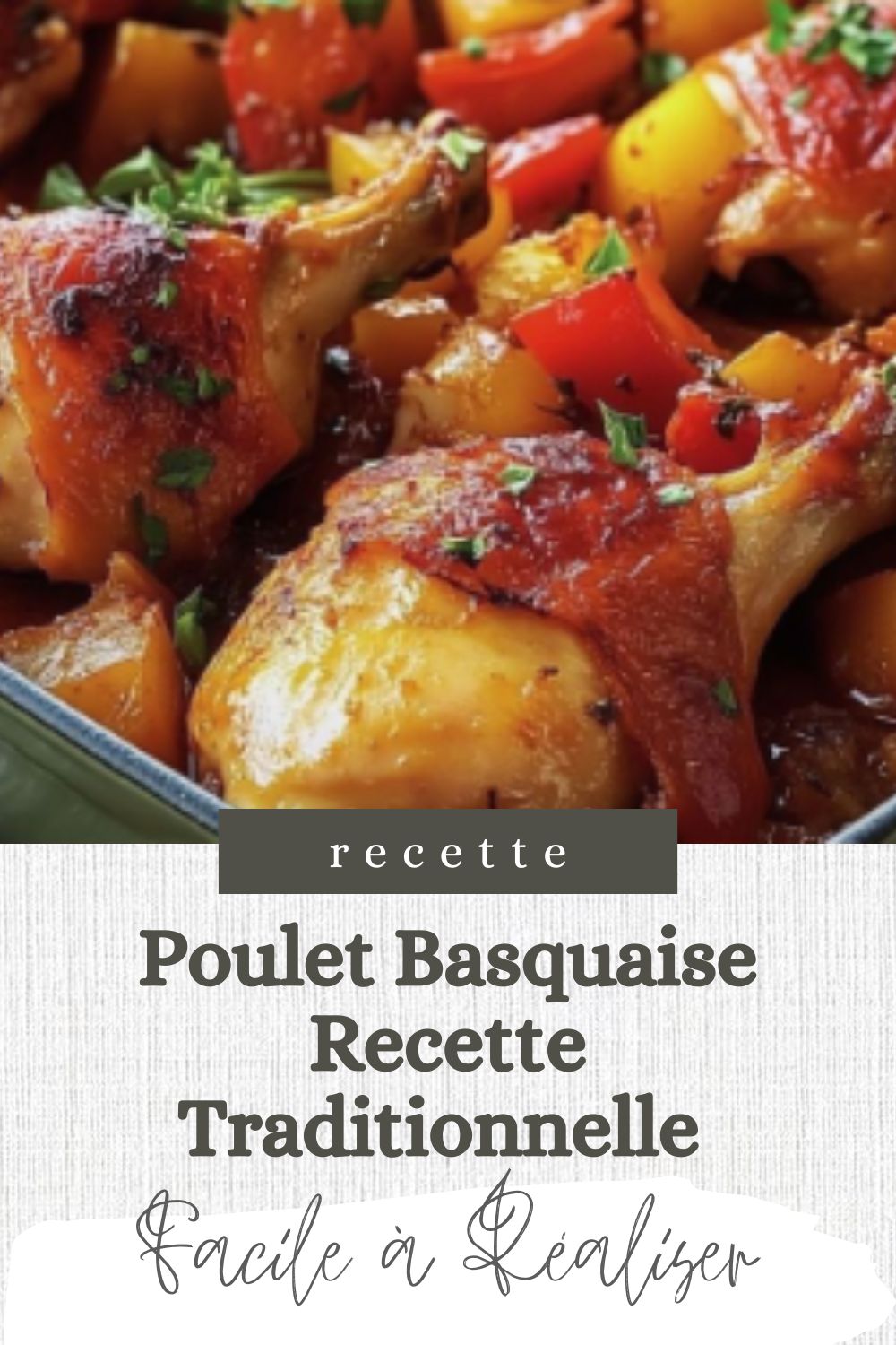 Poulet Basquaise Un Classique du Sud-Ouest à Redécouvrir - recette française facile