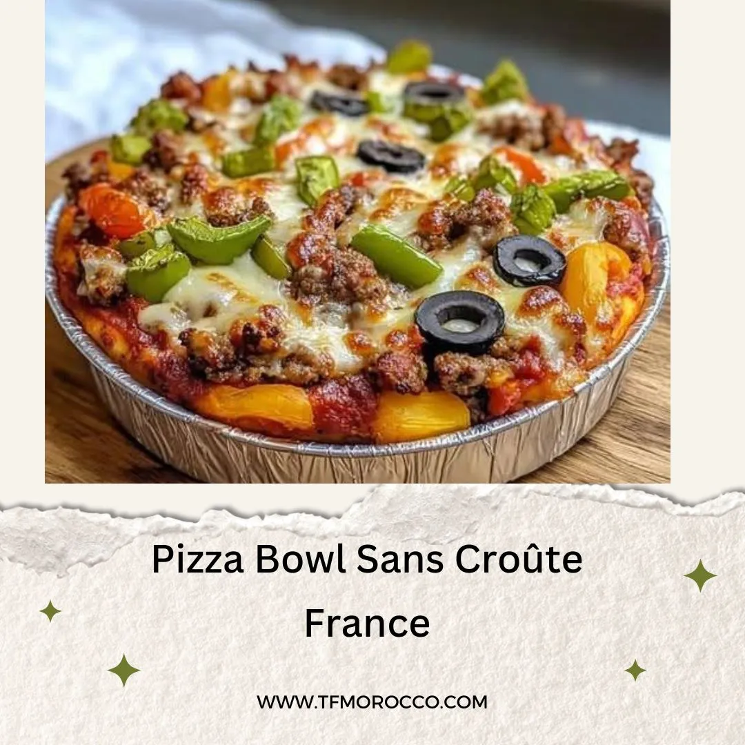 Pizza Bowl Sans Croûte : Le Dîner Faible en Glucides Idéal ! - recette française facile