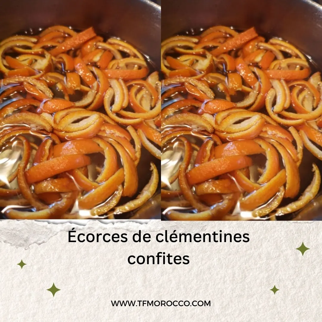 Recette Maison : Comment Préparer de Délicieuses Écorces de Clémentines Confites - recette française facile