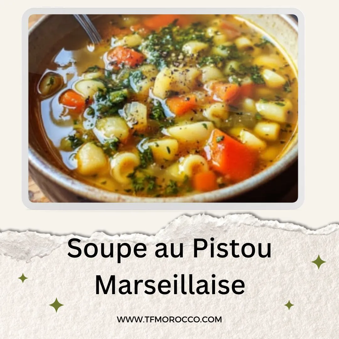 Soupe au Pistou Marseillaise Recette Provençale Authentique et Savoureuse - recette française facile