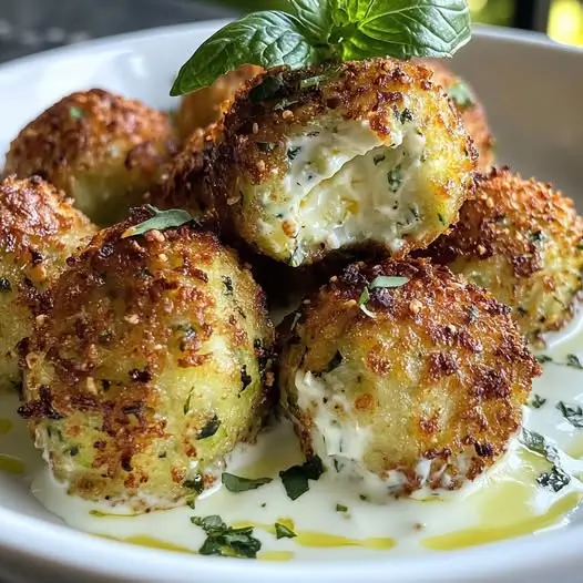 Boulettes courgettes feta Boulettes courgettes feta