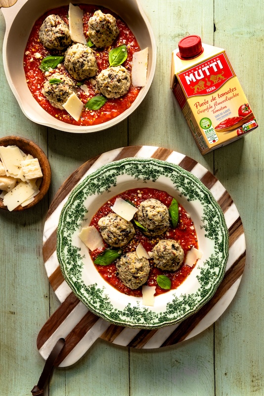 gnudi de champignons